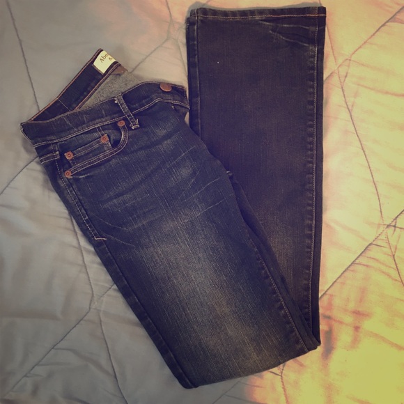 Abercrombie & Fitch women’s blue jeans size 00S - Picture 2 of 4